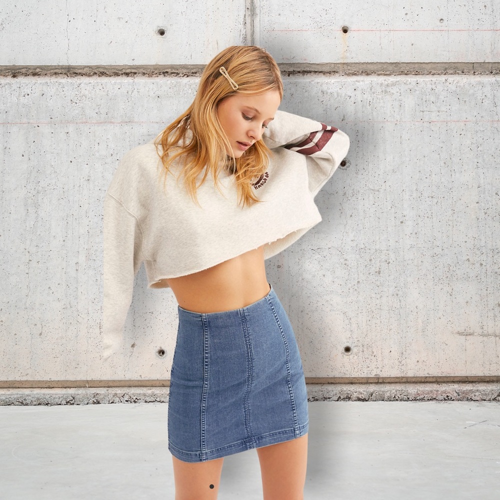 Free People Modern Femme denim mini - Picture 1 of 10